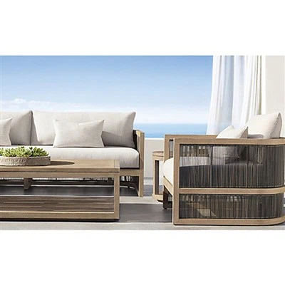 Teak Veranda 4 Parçalı Kanepe Seti