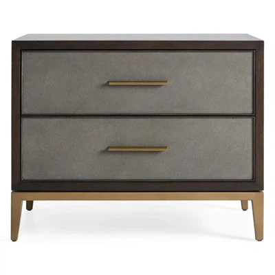 Ahşap kumaş komodin